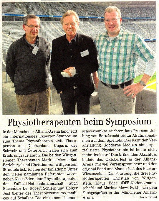 Symposium beim FC Bayern München